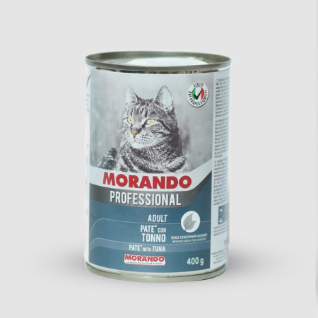 morando pate with tuna for adult cats 400gr