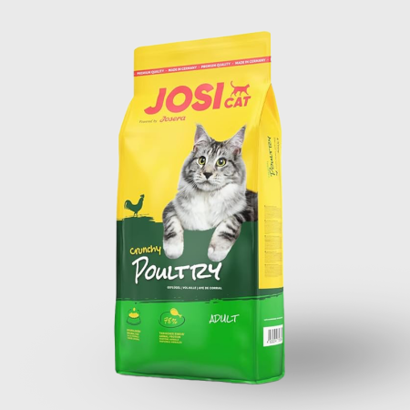Josera josicat crunchy dry food with chicken for adult cats 650gr