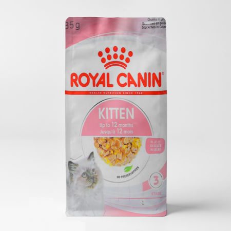 royal canin wet food slices in jelly for kittens (up to 12 months) 85gr