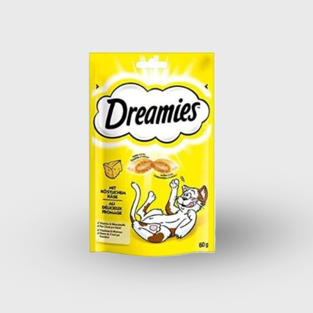 dreamies cat treats with cheese 60gr