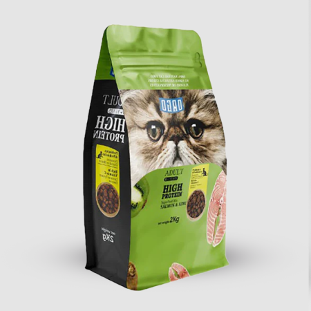 orgo dry food with salmon & kiwi for adult cats (1+ years) 2kg