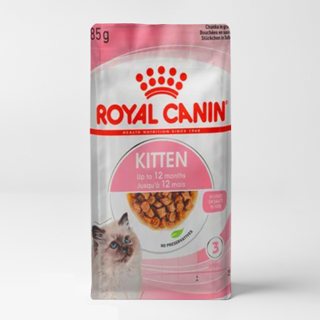 Royal Canin wet food chunks in gravy for kittens (up to 12 months) 85gr