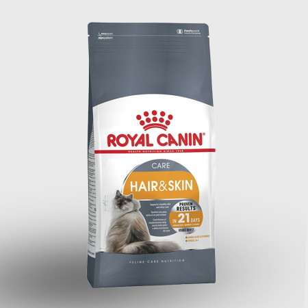 royal canin hair & skin care dry food for adult cats (1-10 years) 2kg