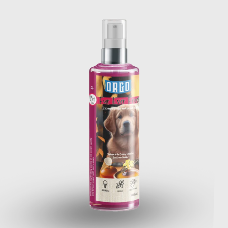 orgo fur ever fresh dog perfume vanilla & ice cream scent 225ml
