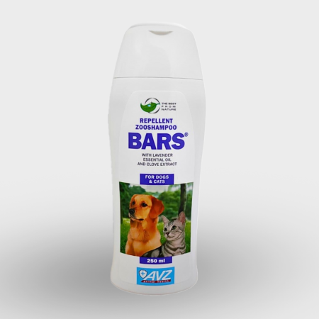 bars antiparasite pet shampoo with lavender essential oil 250ml