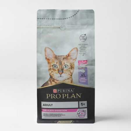 purina pro plan delicate digestion dry food with turkey for adult cats (1+ years) 1,5kg