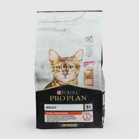 purina pro plan vital functions dry food with salmon for adult cats (1+ years) 1.5kg