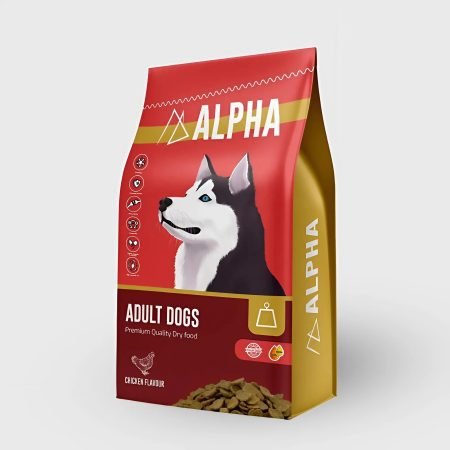 Alpha dry food chicken for adult dogs