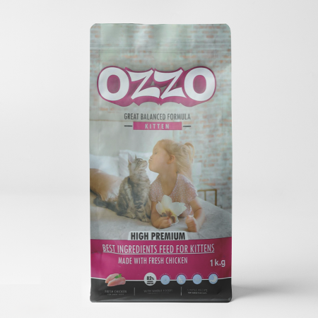 ozzo dry food with ckicken for sensitive kittens 4kg