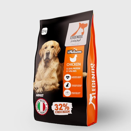 Legends dry with chicken for adult dogs