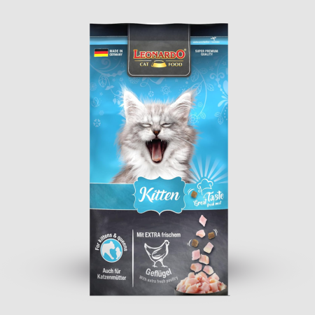 Leonardo Kitten – Premium Dry Food for Kittens & Nursing Cats