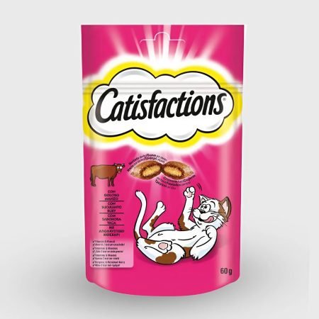 catisfactions cat treats with beef (8+ Months) 60gr