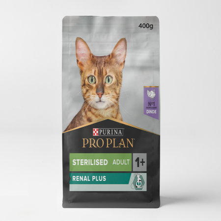 Purina Pro Plan Sterilised Adult 1+ – Renal Plus Formula 400gr