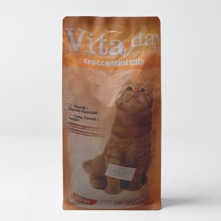 vita dry cat food with cereal, meat & vegetables 20kg