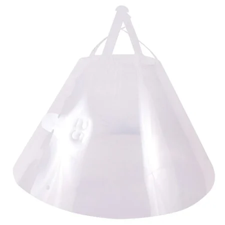 crown usa white 10cm protective pet collar 1pcs