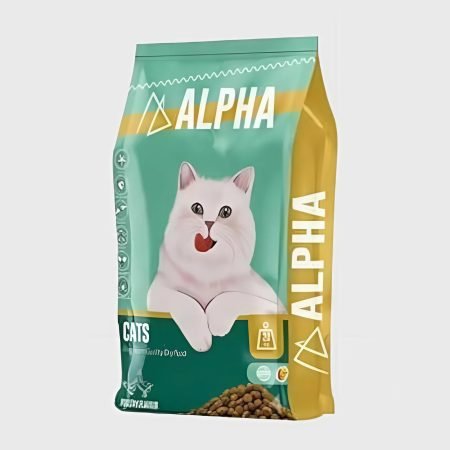 alpha dry cat food poultry flavor 4kg