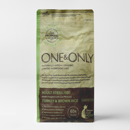 One & Only Hypoallergenic Dry Food With Turkey & Brown Rice