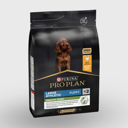 Purina Pro Plan Large Athletic Puppy Healthy Start Chicken - Fueling the Potential of Your Large Breed Athlete (12kg)