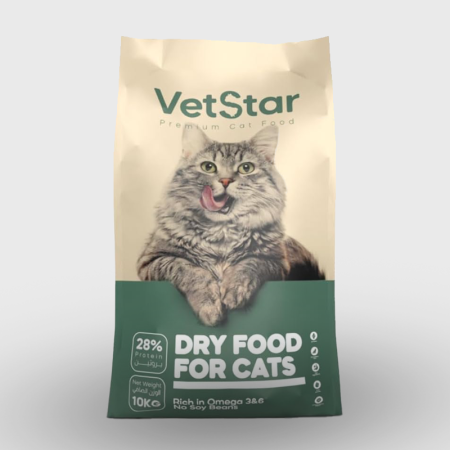 VetStar Premium Cat Food - Nourishing Your Feline Friend with Delicious Chicken Flavor