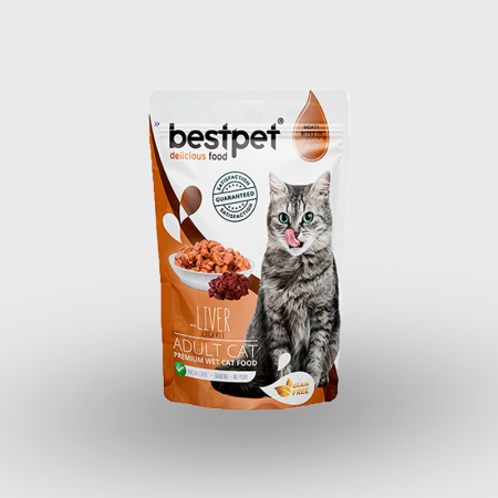 Bestpet Premium Wet Cat Food – Salmon (Adult Cats)