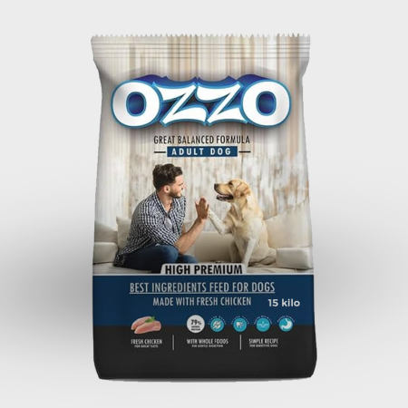 OZZO Dry Food With Chicken For Sensitive Adult Dogs - 15kg