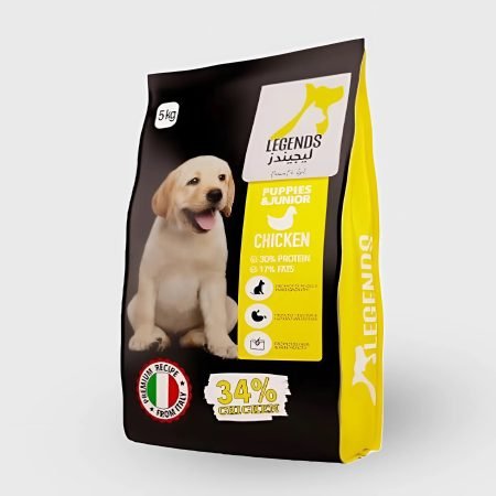 Legends Puppies & Junior Chicken - Premium Food for Growing Champions (2kg)