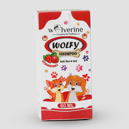 Wolverine Wolfy Strawberry Anti Flea & Tick Shampoo