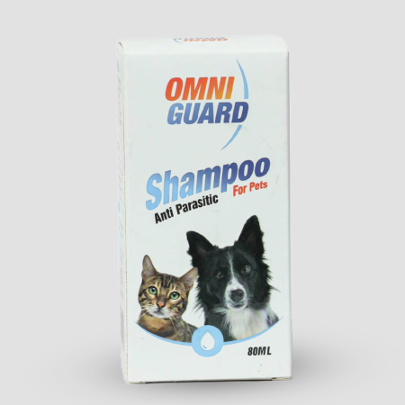 Omni Guard Anti-Parasitic Shampoo for Pets, 80ml