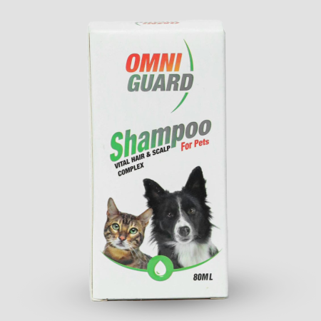 Omni Guard Anti-Parasitic Shampoo for Pets, 80ml