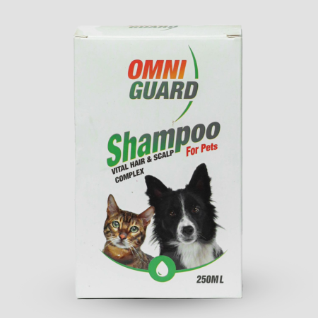 Omni Guard Shampoo: Vital Hair & Scalp Complex for Pets, 250ml