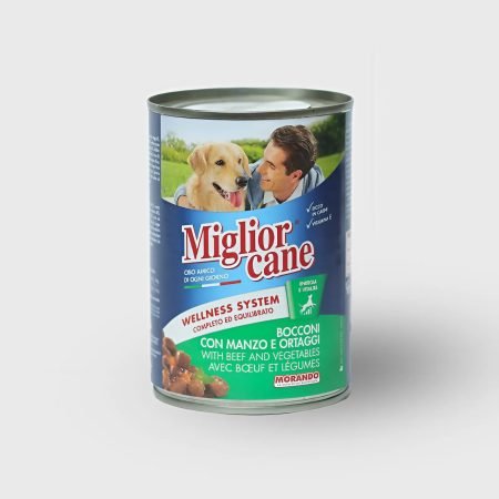 Miglior Cane Wet Dog Food with Beef & Vegetables – Balanced Nutrition for Your Dog (400g)