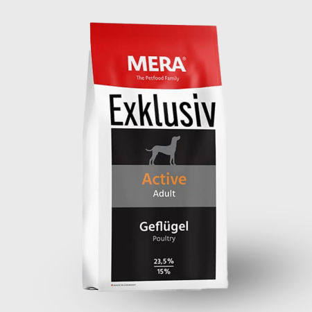 Mera Exklusiv Active Adult - Wheat-Free Nutrition for Active Dogs