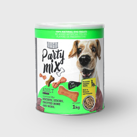 Dogo Party Mix – Super Treat Mix for Adult Dogs (1kg)