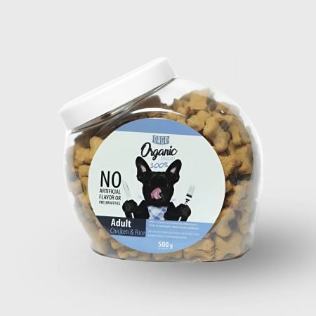 DAGO Organic Dog Biscuits - Chicken& Rice (500g)