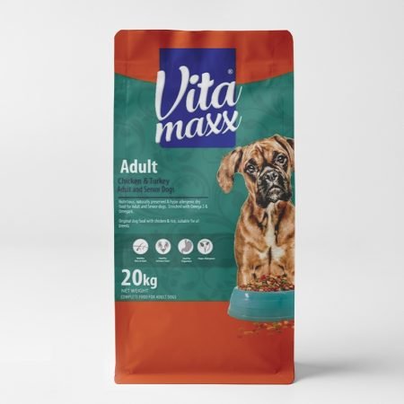 Vita Maxx Adult Chicken & Turkey - Hypoallergenic & Delicious for Adult Dogs