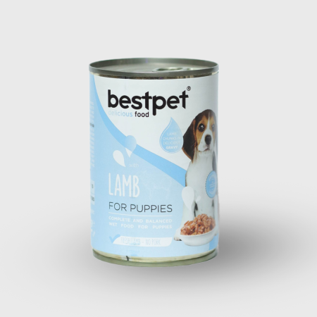 BestPet Wet Puppy Food with Lamb – Complete & Balanced Nutrition for Puppies (400g)
