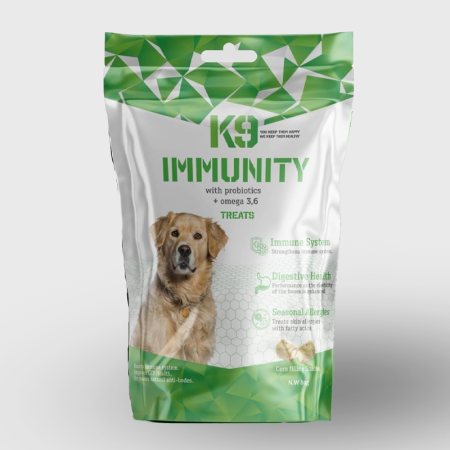 K9 Immunity Treats with Probiotics and Omega 3,6 (80g)