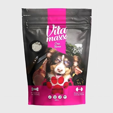 VitaMaxx One Bone – Beef Flavor Dog Chew (225g)